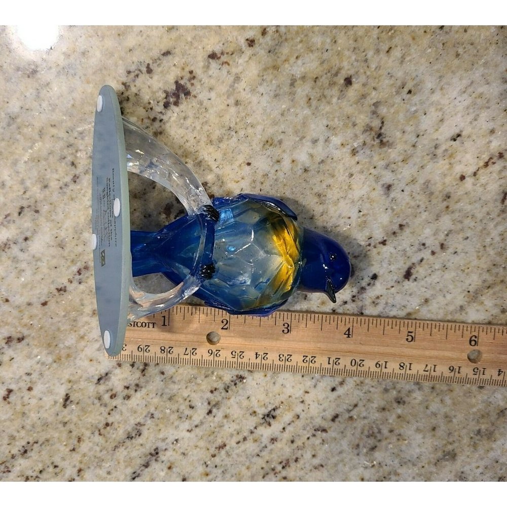 Blake Jensen Reflections of the Songbird Figurine. Beauty of the Sapphire - Picture 11 of 12